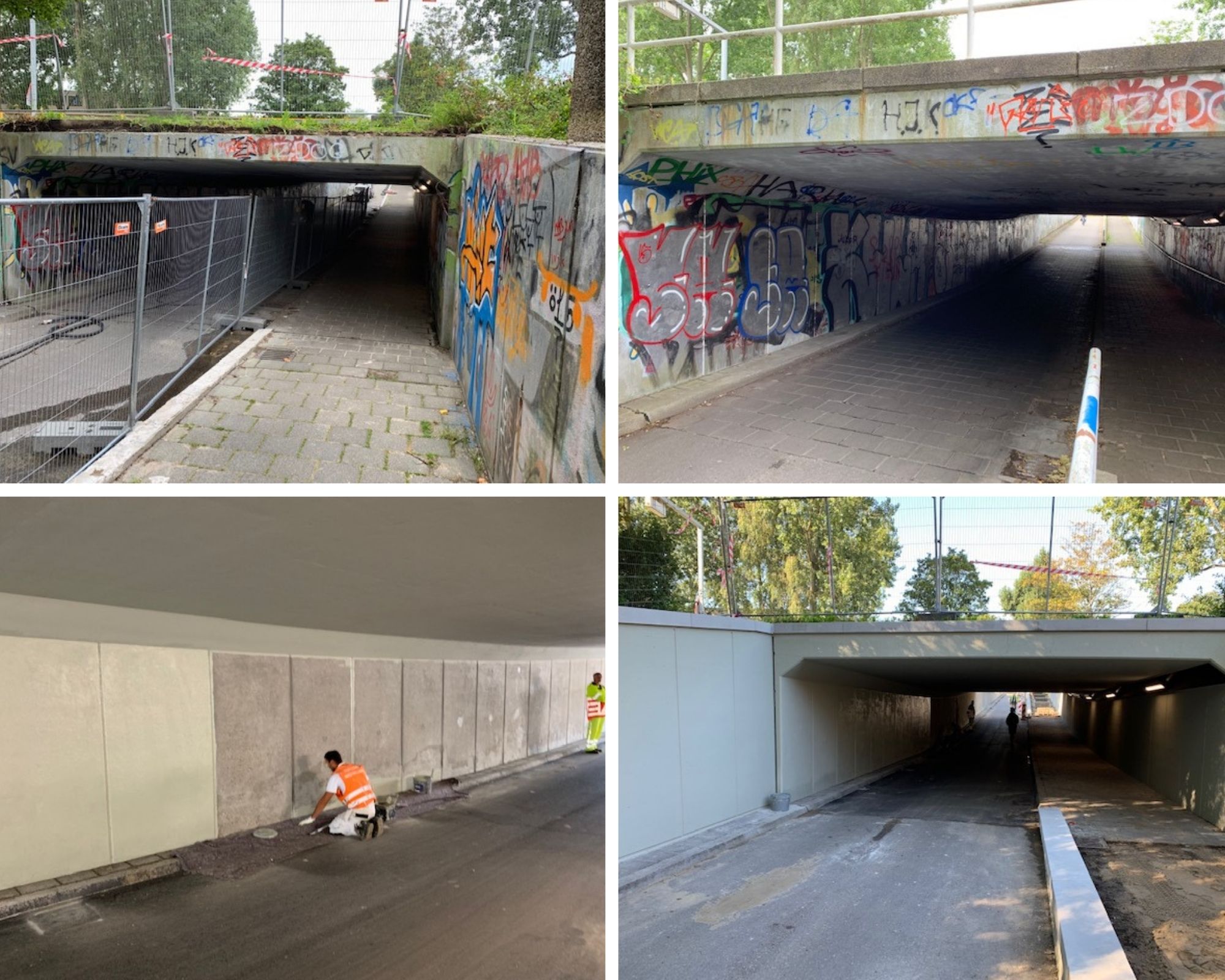 Topcoat Nederland Stralen graffiti verwijderen conserveren van viaducten 