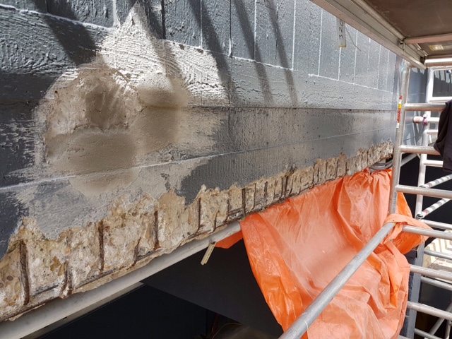 Betonherstel en reparatie Beton: herstel en reparatie door Topcoat Nederland