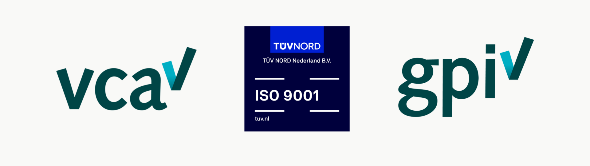 VCA GPI ISO Certificaten